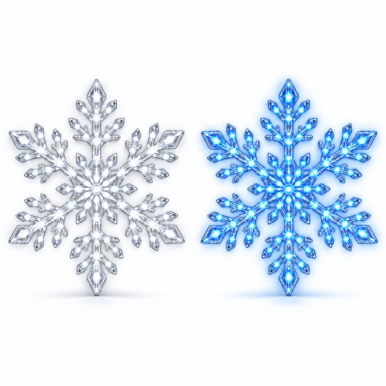 ❄️TYIIPLUS LED Snowflake Wall Light Set (12 Pcs)