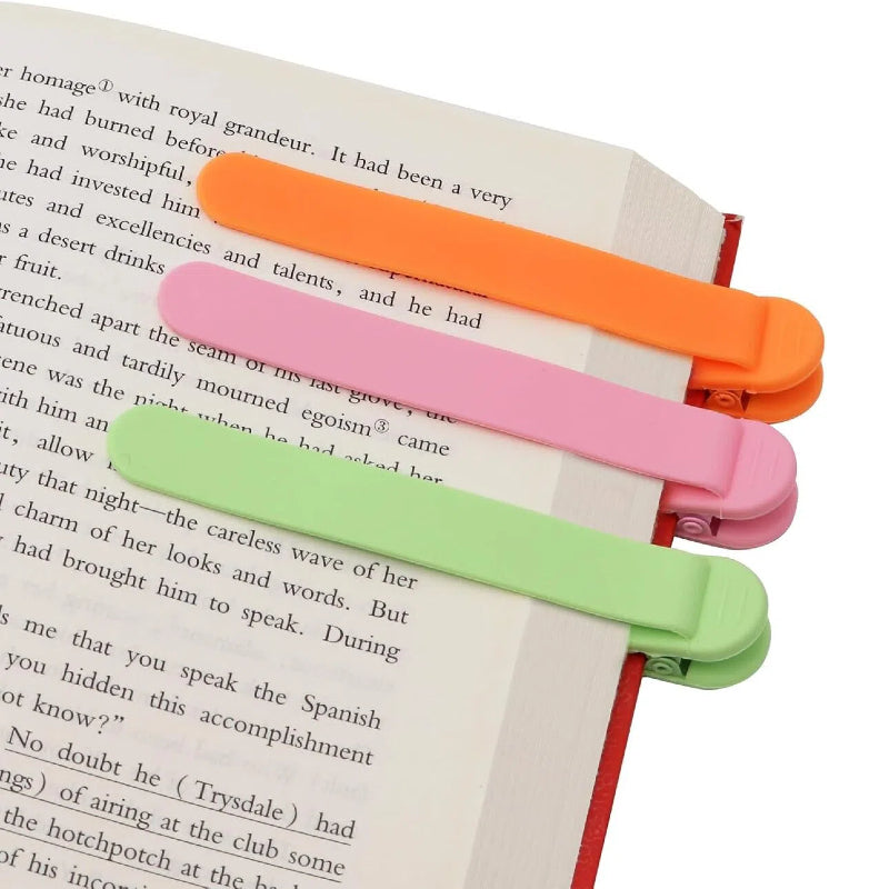TYIIPLUS Silicone Automatic Bookmark