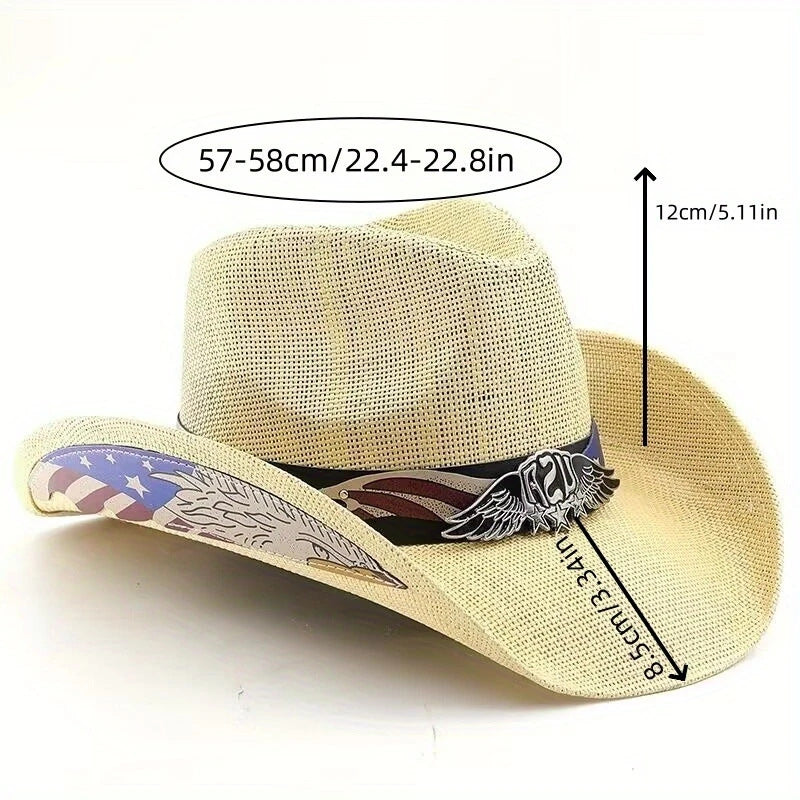 America 250 Patriot Cowboy Hat - Celebrate America's 250th Anniversary With Strength, Freedom & Pride