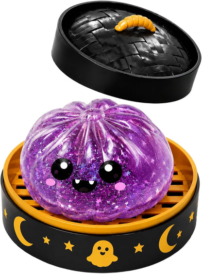 🔥 55% OFF TODAY 🎃 Halloween Steamed Bun Squishy Mystery Box Toy