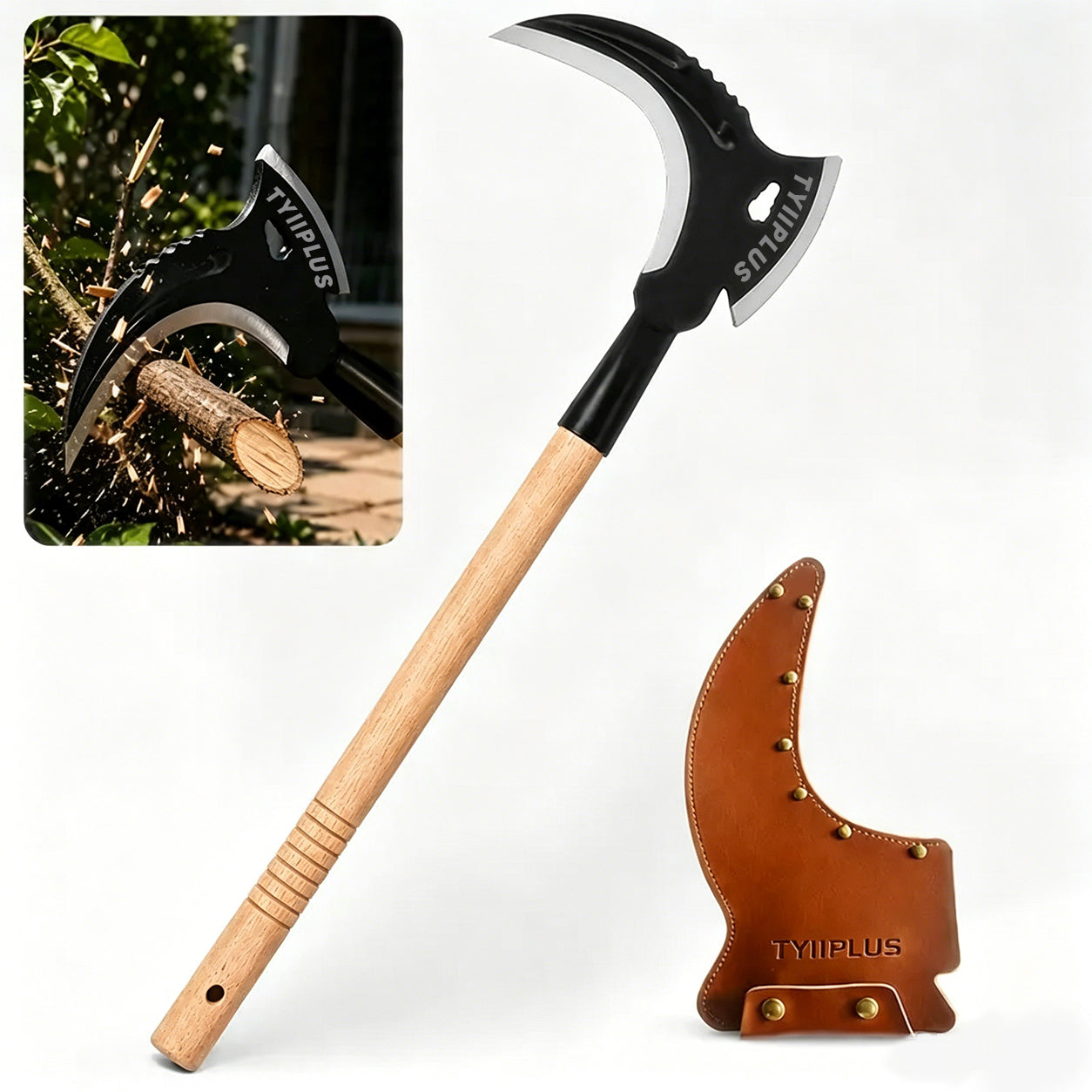 TYIIPLUS™ 2-in-1 Garden Clearing Sickle & Brush Cutter