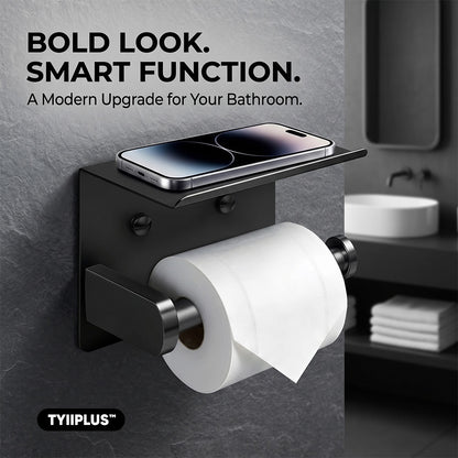 TYIIPLUS™ Toilet Paper Holder with Shelf