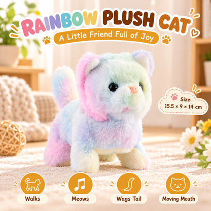 Electric Interactive Plush Kitten Toy