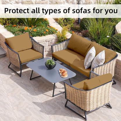🪑 Stretch Sofa Cushion Covers Set
