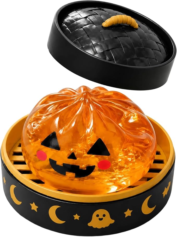 🔥 55% OFF TODAY 🎃 Halloween Steamed Bun Squishy Mystery Box Toy