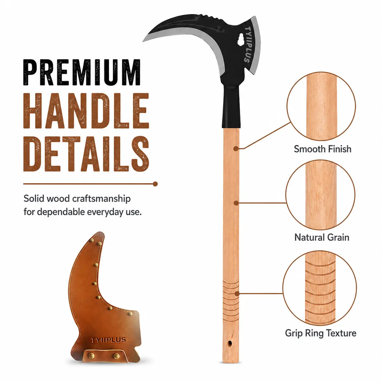 TYIIPLUS™ 2-in-1 Garden Clearing Sickle & Brush Cutter