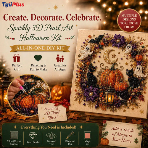 👻🎃 3D Pearl Art Halloween DIY Kit