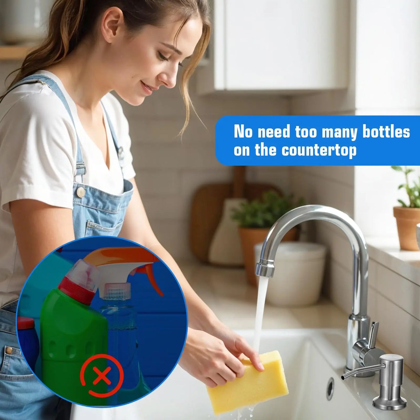 TYIIPLUS™ No-Refill Kitchen Sink Soap Dispenser