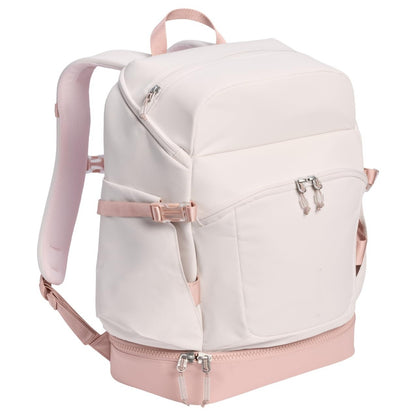 TYIIPLUS™ Tumbler-Friendly Backpack with Secure Cup Holders, Laptop Sleeve & Shoe Compartment
