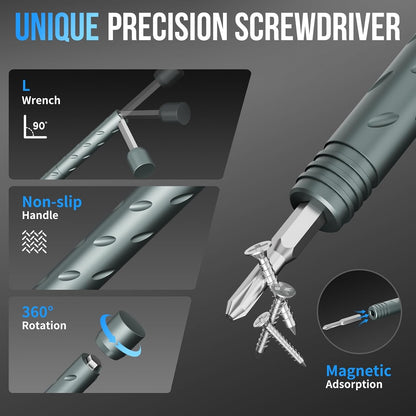 TYIIPLUS 55 in 1 Magnetic Screwdriver Set, Cube Tool Kit
