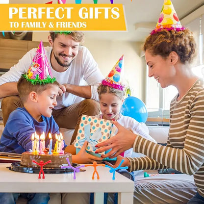 🔥Free Shipping🔥Magnetic Fidget People Toys – 10PCS Flexible Sensory Building Magnets for Kids & Adults