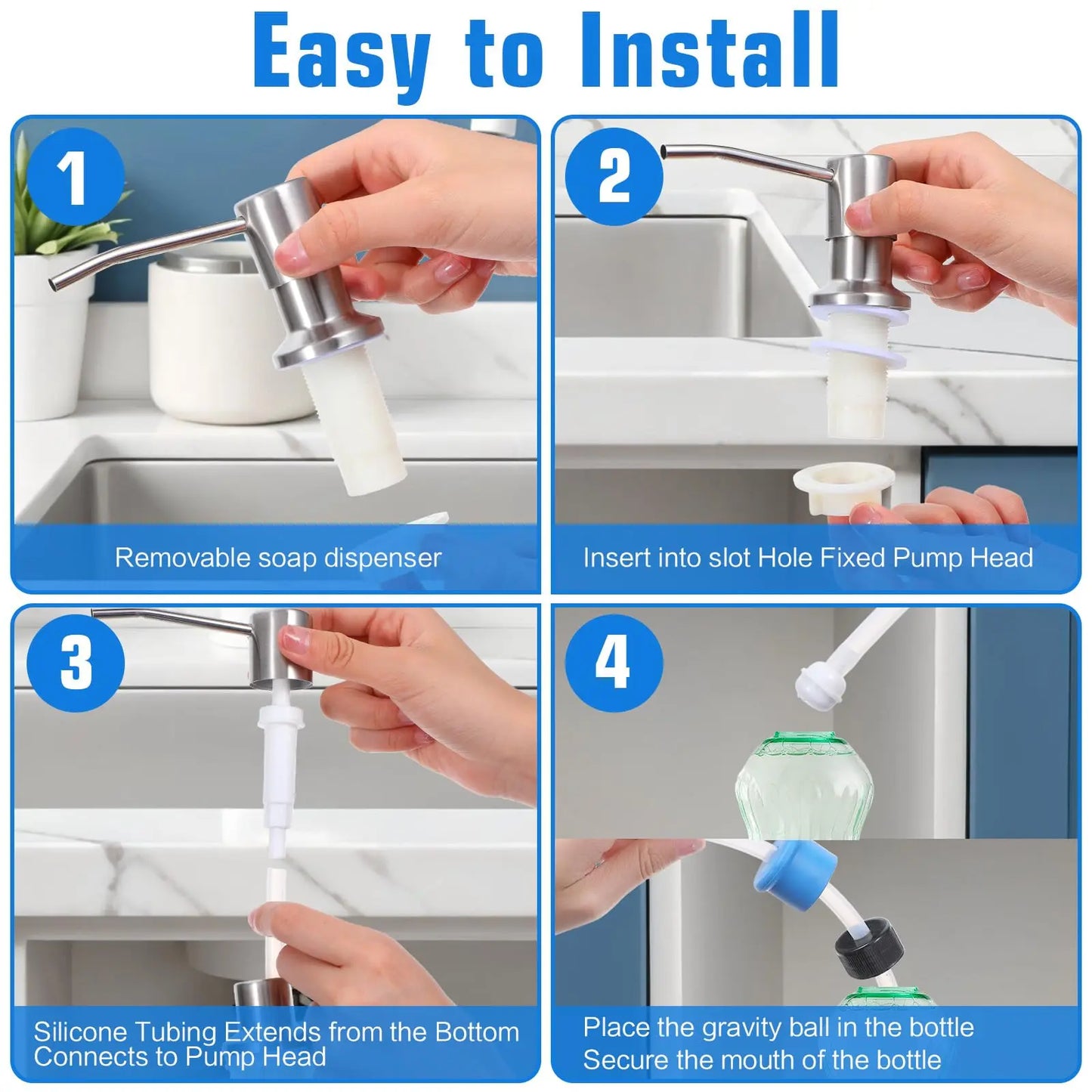 TYIIPLUS™ No-Refill Kitchen Sink Soap Dispenser