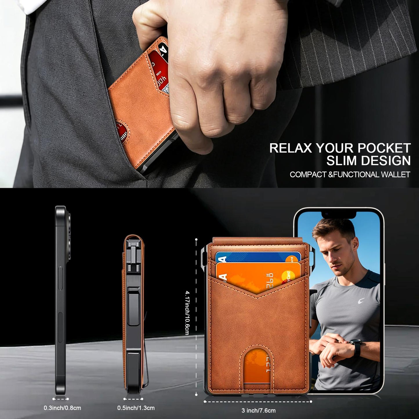 TYIIPLUS™ Premium RFID Blocking Slim Wallet