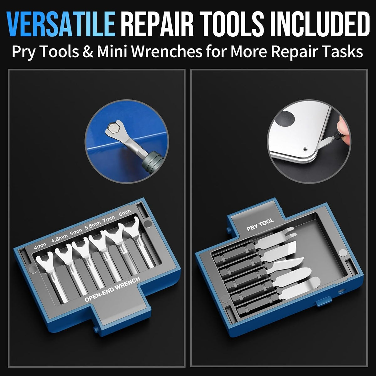 TYIIPLUS 55 in 1 Magnetic Screwdriver Set, Cube Tool Kit