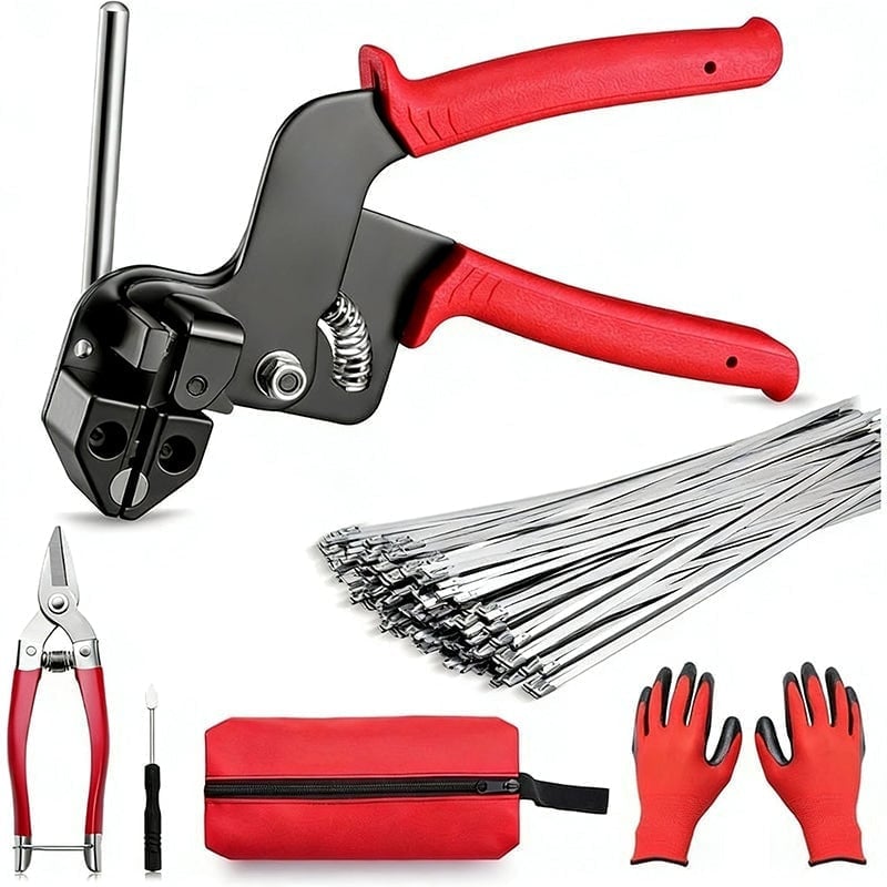 Stainless Steel Tie Gun Kit