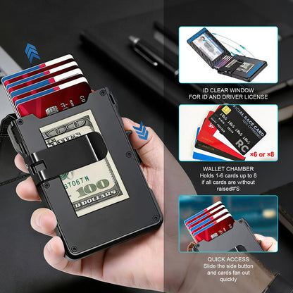 TYIIPLUS™ Premium RFID Blocking Slim Wallet