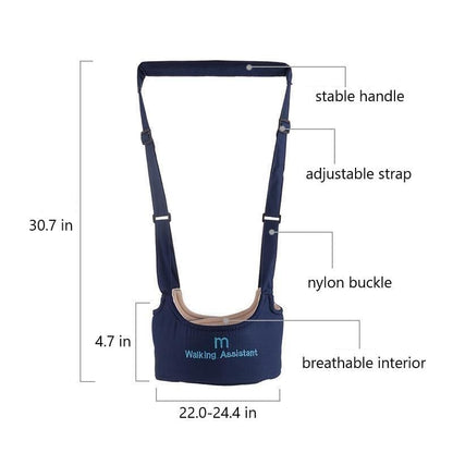 TYIIPLUS™ Baby Walking Harness – Adjustable Toddler Walking Assistant with Support Handle