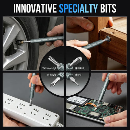 TYIIPLUS 55 in 1 Magnetic Screwdriver Set, Cube Tool Kit