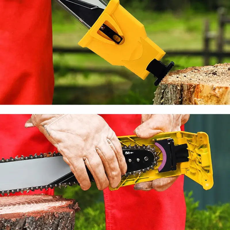 💥Compact Chainsaw Sharpener – Fast and Accurate Maintenance for All Chainsaws