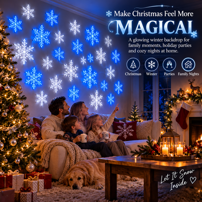 ❄️TYIIPLUS LED Snowflake Wall Light Set (12 Pcs)