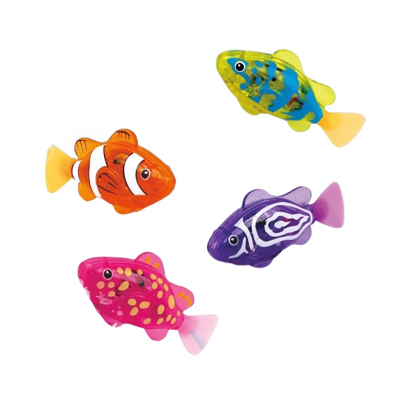 🔥1 Set - Pack of 4 LED small fish
