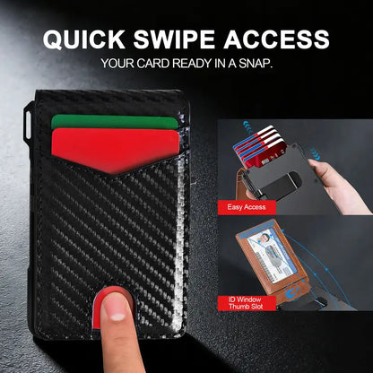 TYIIPLUS™ Premium RFID Blocking Slim Wallet