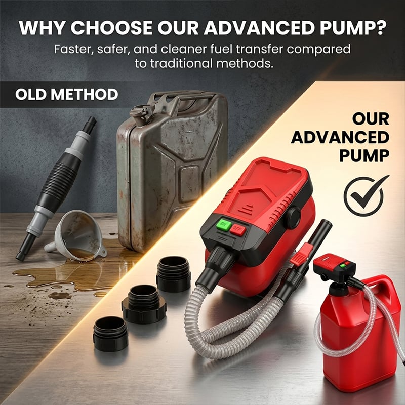 🔥 Best Seller Sale – Save Now + Free Shipping🔥Self-Stopping Oil Transfer Pump