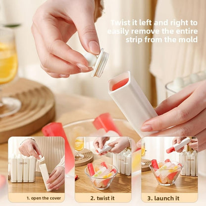 Homemade Reusable Icecream Maker Silicone Mold