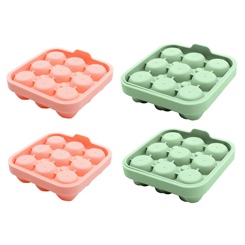 2 Pale Pink+2 Sage Green