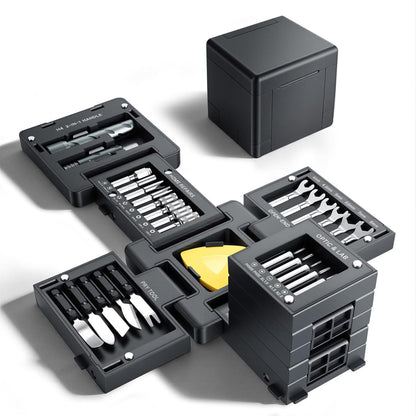 TYIIPLUS 55 in 1 Magnetic Screwdriver Set, Cube Tool Kit