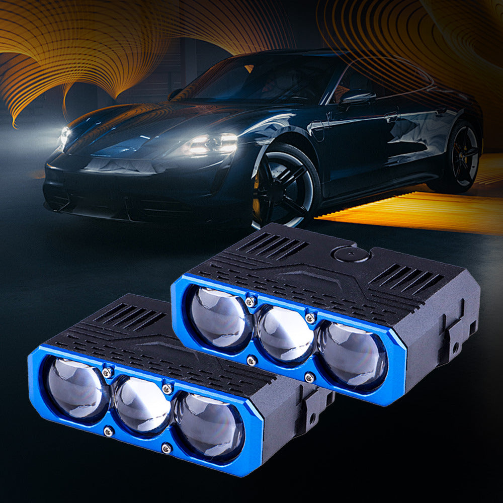 30000LM Ultra Bright LED Car Spotlight – High/Low Beam, IP68 Waterproof Off-Road Driving Light