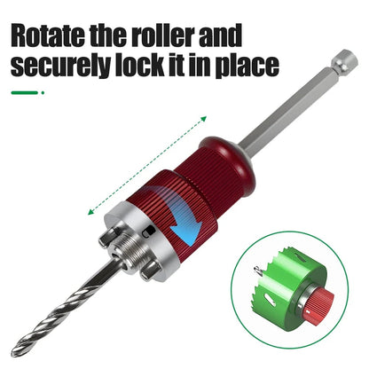 Heavy-Duty 1/4" Hex Shank Hole Saw & Coring Bit