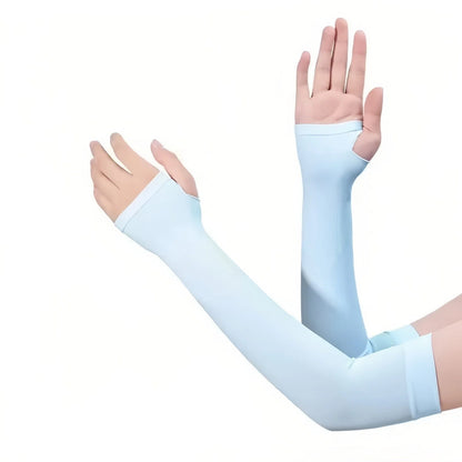 UPF 50+ Cooling Arm Sleeves - Ultimate Sun Protection & Instant Ice-Cool Comfort for All Outdoor Activities