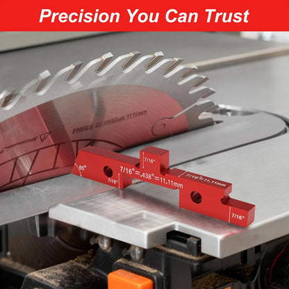 14-Piece Precision Woodworking Setup Blocks