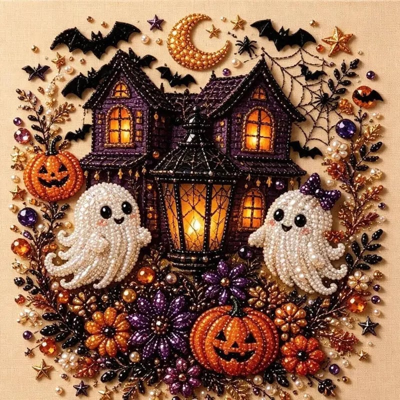👻🎃 3D Pearl Art Halloween DIY Kit
