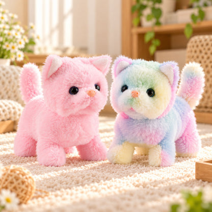 Electric Interactive Plush Kitten Toy