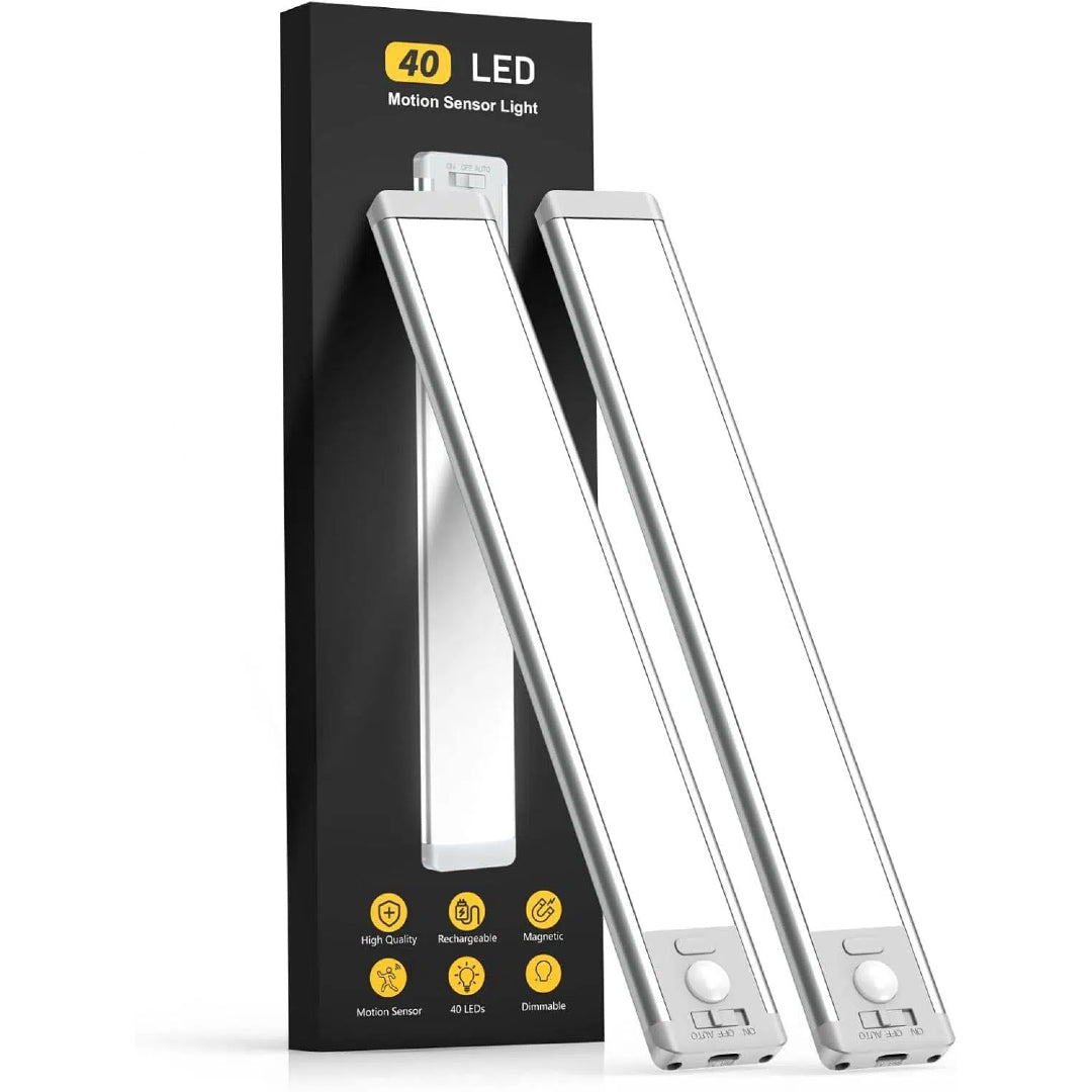 【FREE SHIPPING】TYIIPLUS Rechargeable Motion Sensor Magnetic Lights for Kitchen, Stairs, Closet