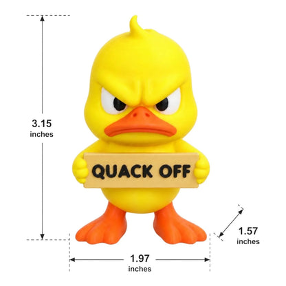 TYII Funny Angry Duck Figurine