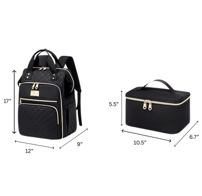 Quilted Lunch Backpack