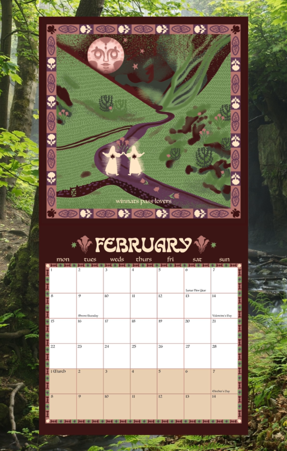 FOLKTALES WITHIN THE PEAK DISTRICT CALENDAR 2027