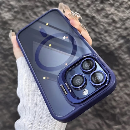 TYIIPLUS™ Magnetic Phone Case with Camera Protection & Built-In Stand