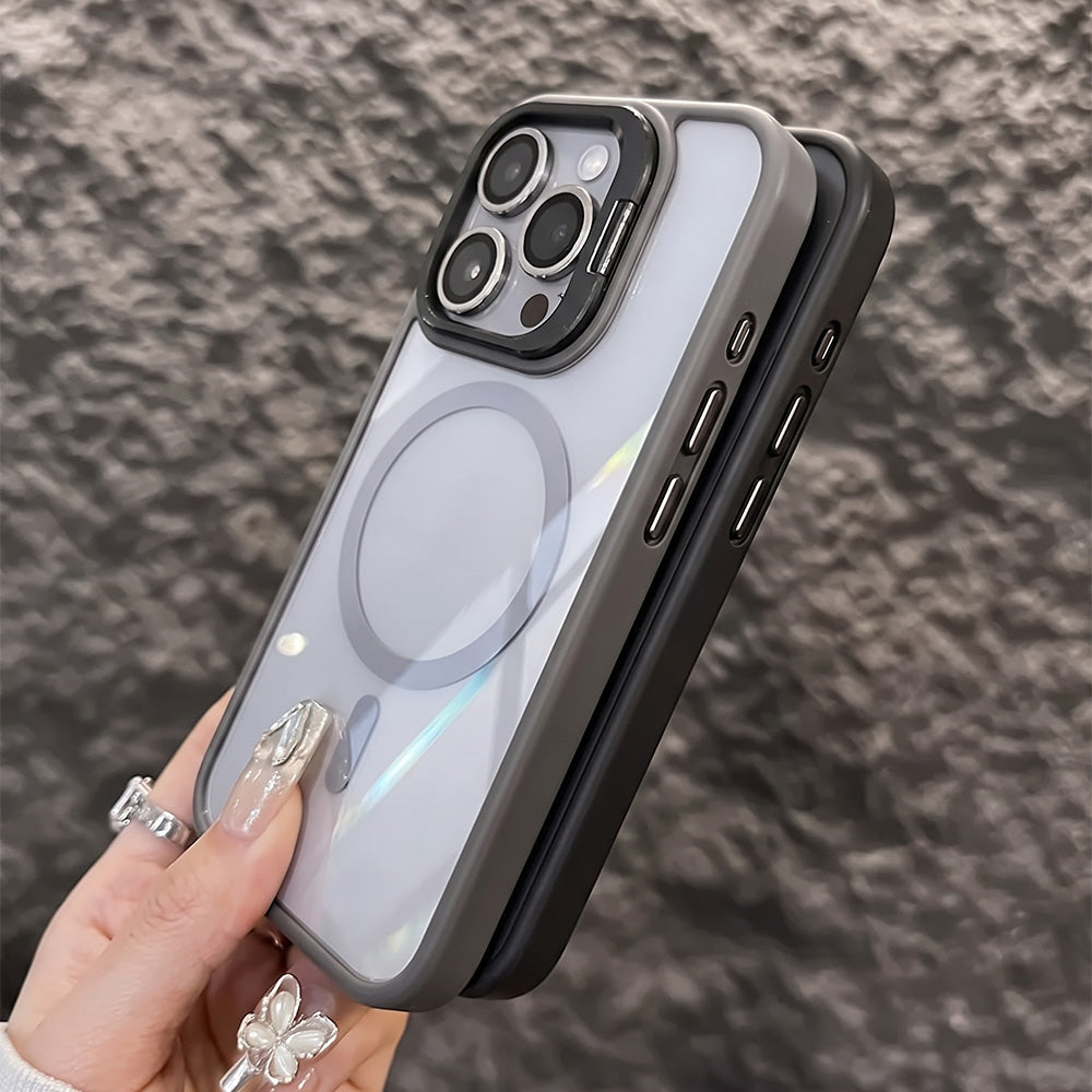 TYIIPLUS™ Magnetic Phone Case with Camera Protection & Built-In Stand