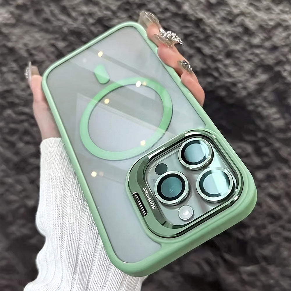 TYIIPLUS™ Magnetic Phone Case with Camera Protection & Built-In Stand