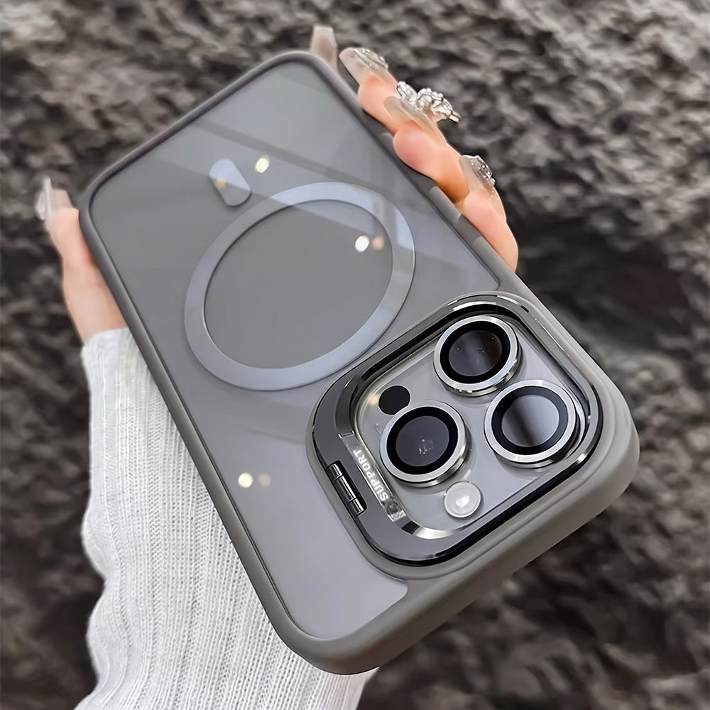 TYIIPLUS™ Magnetic Phone Case with Camera Protection & Built-In Stand