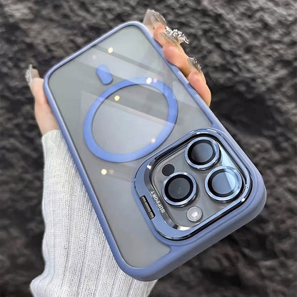 TYIIPLUS™ Magnetic Phone Case with Camera Protection & Built-In Stand