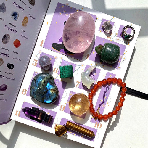 12-Day Mystical Crystal & Gemstone Advent Calendar