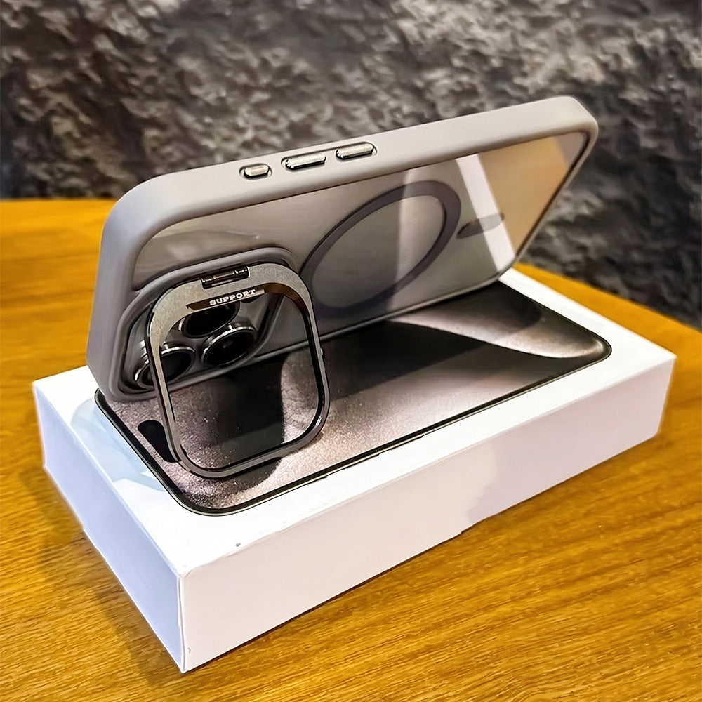 TYIIPLUS™ Magnetic Phone Case with Camera Protection & Built-In Stand