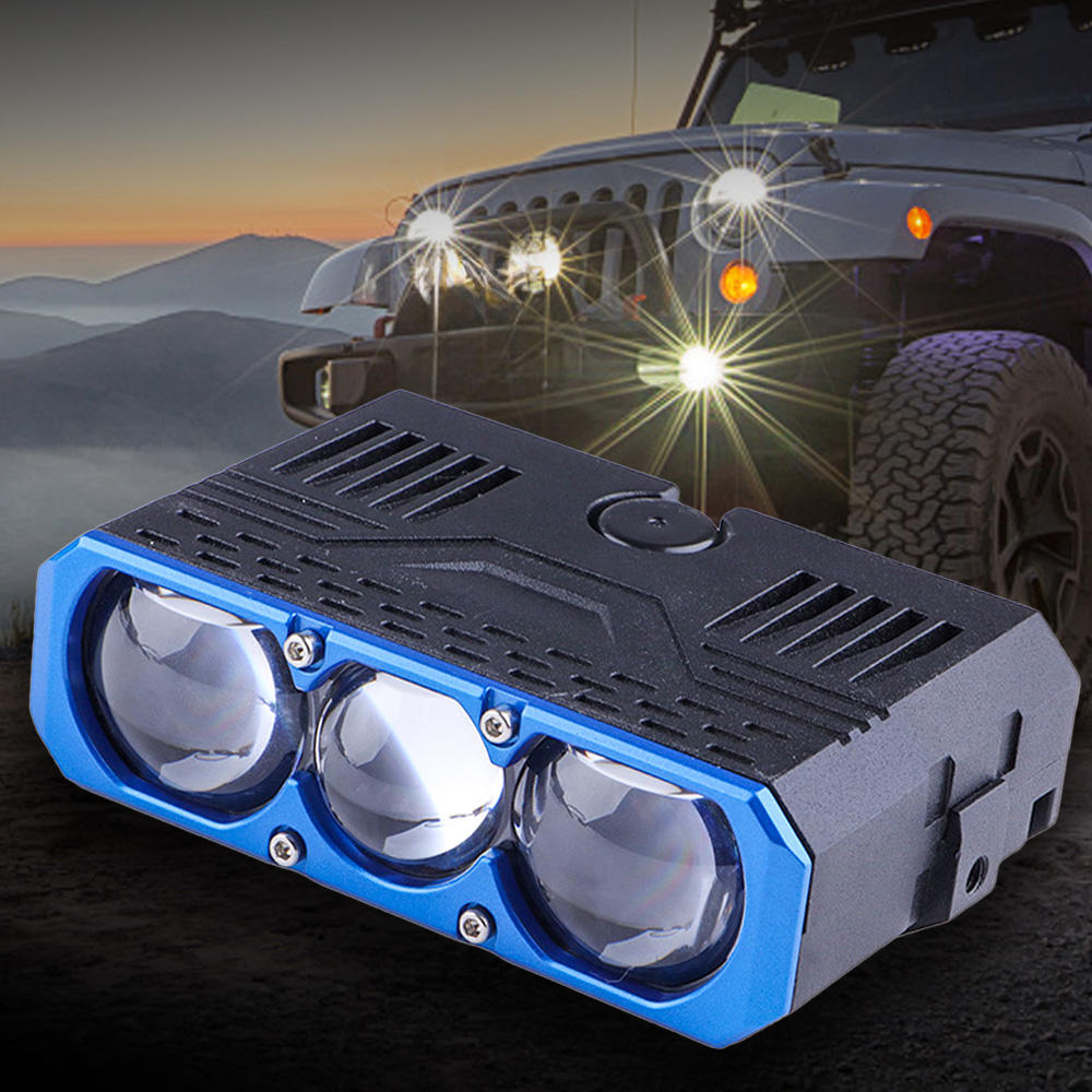 30000LM Ultra Bright LED Car Spotlight – High/Low Beam, IP68 Waterproof Off-Road Driving Light