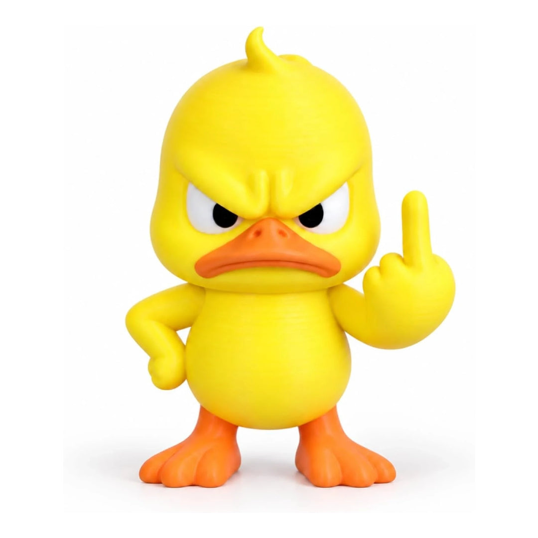 TYII Funny Angry Duck Figurine
