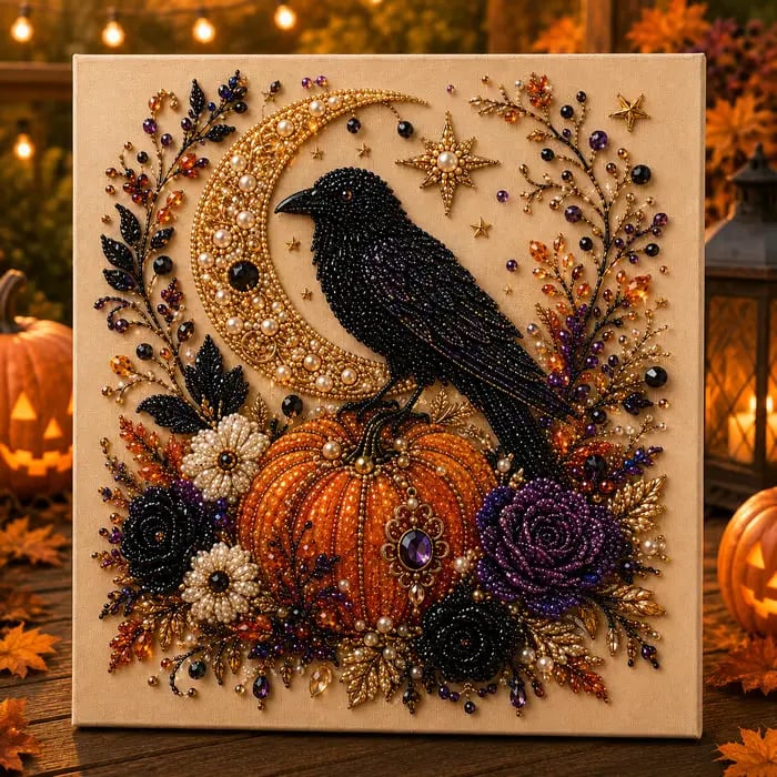 👻🎃 3D Pearl Art Halloween DIY Kit